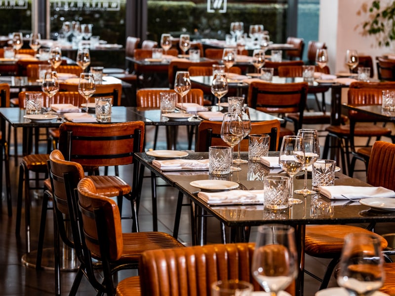 The Whitehall Restaurant and Bar, in West Point, has a fantastic lunch offer. One course is priced at £13.95 while two courses will only set you back £19.95. If you fancy dessert, a three-course menu is only £25.95. 