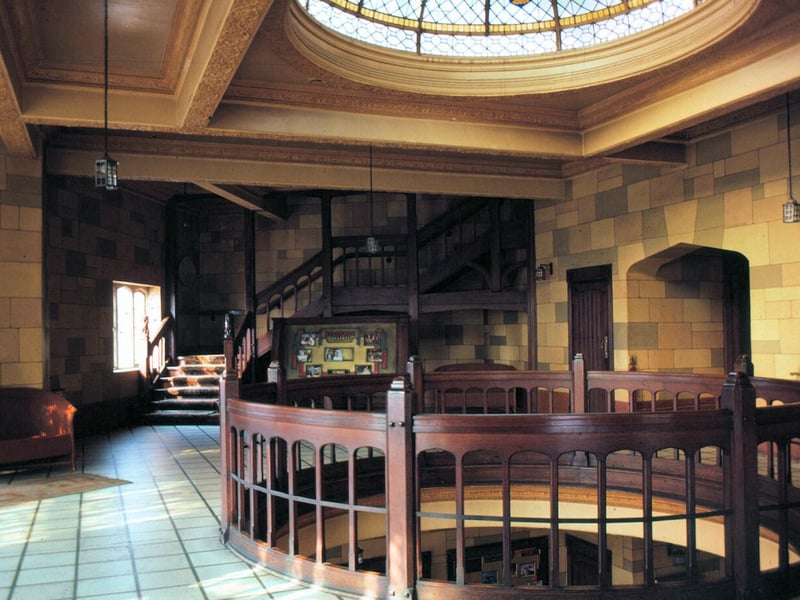 The Beaufort, a one-of-a-kind mock Tudor mansion cinema, located at a major Ward End crossroads. Opened in 1929 with film star Jameson Thomas, it expanded in 1937, adding 500 seats by extending out the rear, but losing its Compton organ in the process. During its declining years, it retained its 30s charm, rose motif, hand-carved lions, and stained glass royalty. After its demolition in 1979, the oak staircase and stained glass found new homes in Wales and America, respectively.