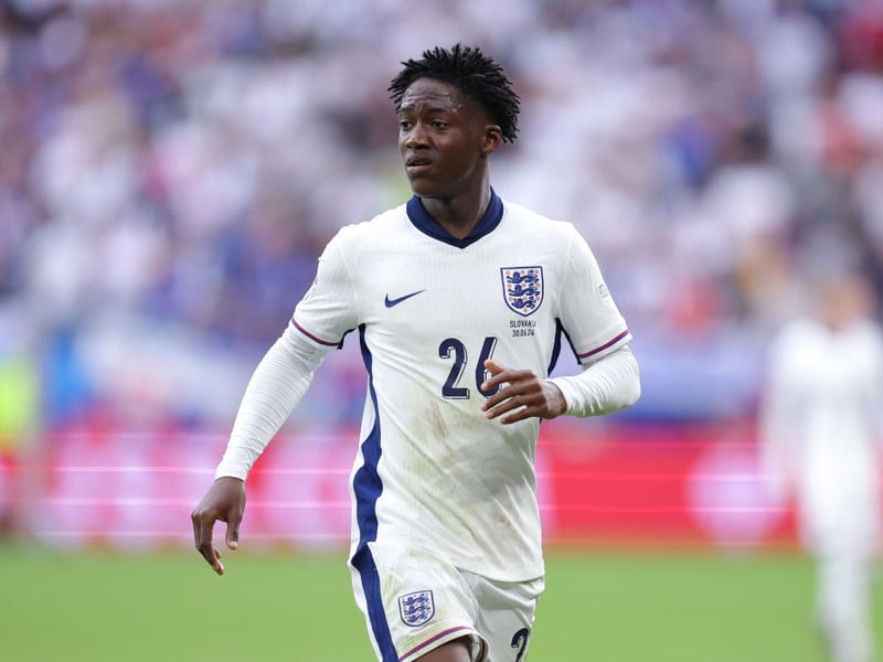 Started the campaign on the bench but has grown into an automatic pick at Euro 2024. The teenager will slot in alongside Rice in a central midfield two.