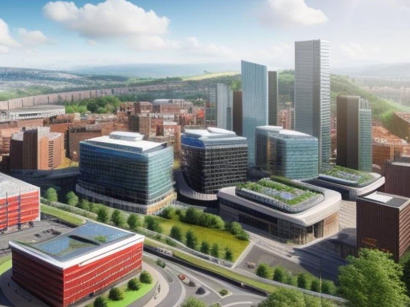 What do you think of Picsart's vision of Sheffield in 2035? 