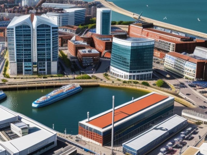 Portsmouth will still be going strong in 2035, at least according to Picsart.