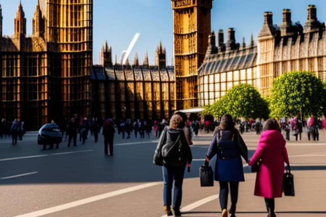 AI predicts what major British cities will look like in 2035.
