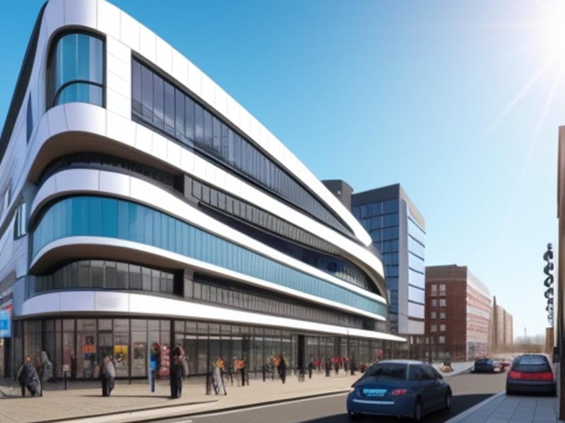 Here's what Sunderland could look like in 2035, according to Picsart. 