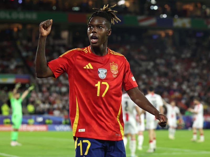 The speedy forward has looked the real deal for Spain, alongside a number of his talented team mates. Williams has a 7.25 average rating as per FotMob with a 90.3% passing accuracy rate, 10 chances created and 25 touches in the opposition box.