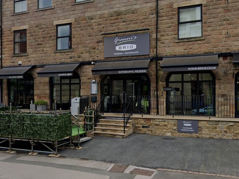 Harrogate restaurant Gianni’s Brio Ristorante has a 4.8* rating from 307 reviews. OpenTable says: “Gianni's Brio offers an authentic slice of Italy with a splash of flair.”