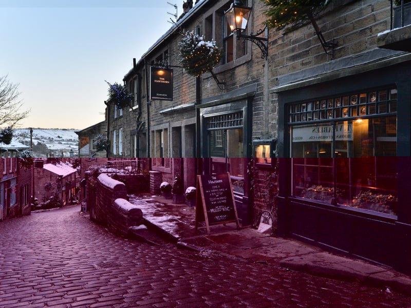 Haworth restaurant The Hawthorn has a 4.8* rating from 1372 reviews. OpenTable says: “The Hawthorn is a Georgian gem in the heart of Haworth, packed full of period features offering a relaxed environment to unwind with friends and family.”