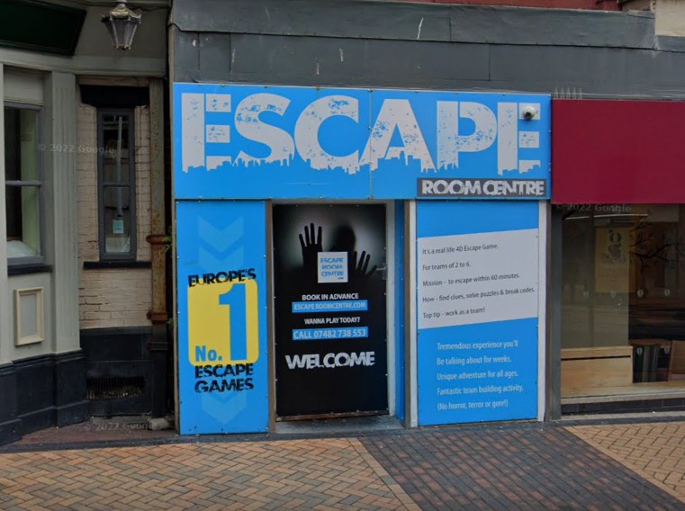 Church Street, Blackpool, FY1 1HP | 4.6 out of 5 (150 Google reviews) | "The host was engaging and set the scene for our escape room challenge."