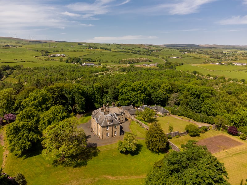 95 acres of grounds and woodland provide opportunities for field sports, and there are fishing rights. Substantial outbuildings offer development potential too.