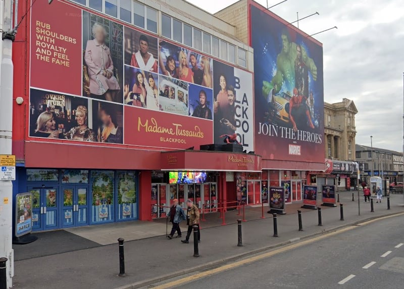 Promenade, Lancashire, FY1 5AA | 4.4 out of 5 (9,547 Google reviews) | Madame Tussauds Blackpool offers a celebrity experience unlike any other. Mixing the best of British with international stars, there really is something for everyone.