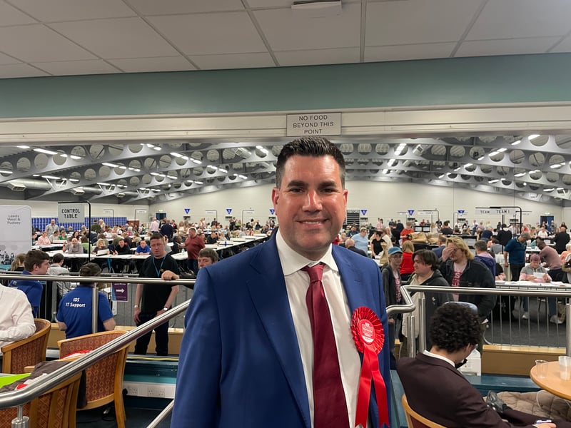 Labour's Richard Burgon has been re-elected in Leeds East.
