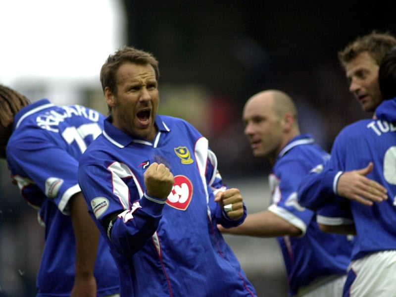Pompey appearances that season: 48 (12 goals).