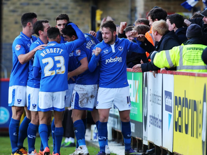 Pompey appearances that season: 34 (12 goals).