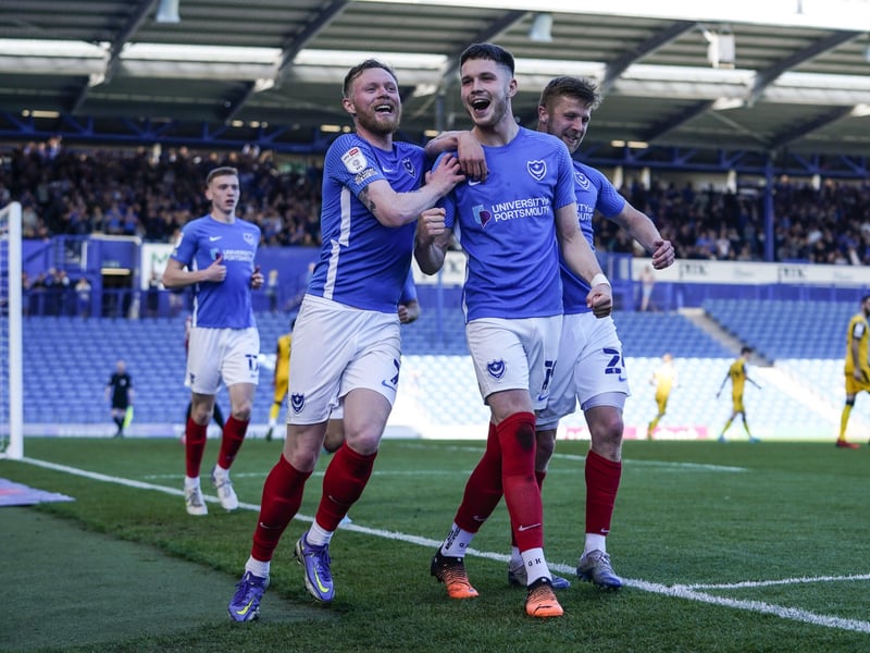 Pompey appearances that season: 46 (15 goals).
