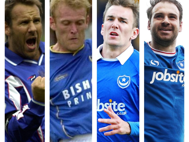 From left: Paul Merson, Robert Prosinecki, Jed Wallace and Bret Pitman