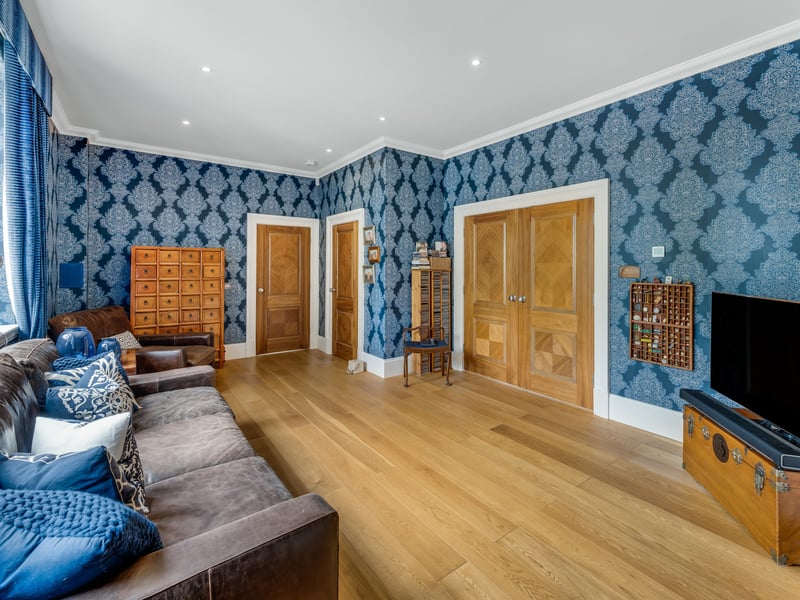 The TV/Sitting room of Heathfields, Monktonhill Road, Troon