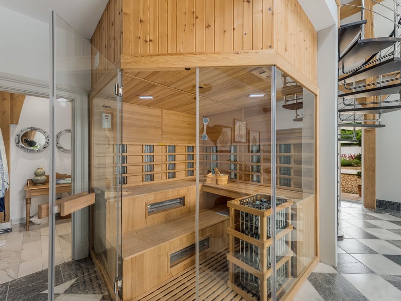 The Canadian sauna.