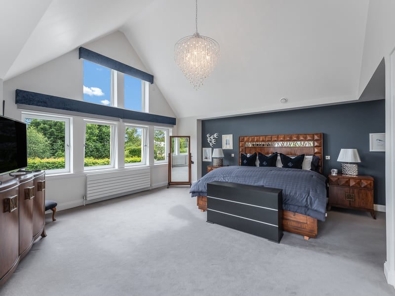 One of Heathfields's five bedrooms. 