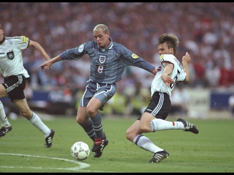 The last Rangers player to feature for England at a major tournament, the midfield talisman played every game as the team made it to the semi-final of Euro 1996. While Gazza would score his penalty, the Three Lions would lose to Germany in a penalty shoot out.
