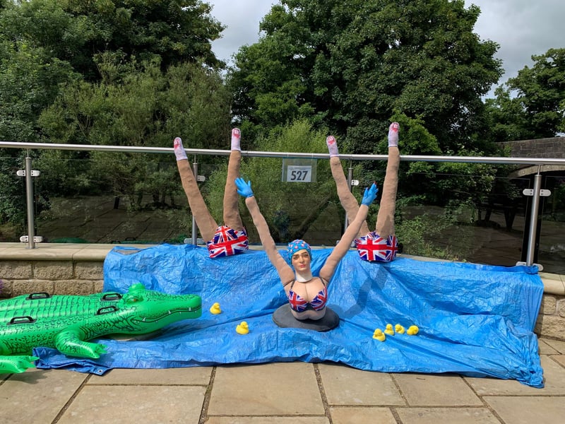 Synchronized swimmers