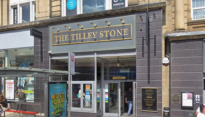 Located on Jackson Street in Gateshead, The Tilley Stone only charges £2.55 for a pint of Carling.