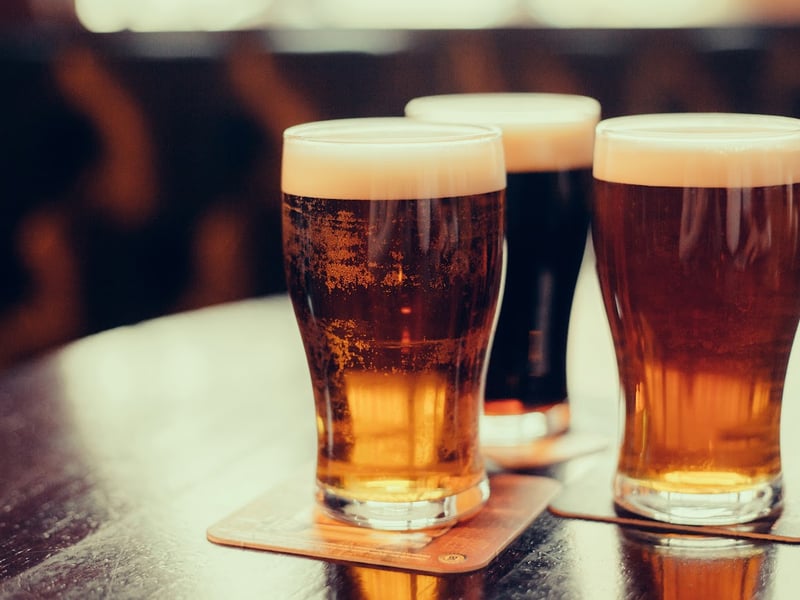 Located on Sussex Street in Rhyl, The Sussex only charges £2.55 for a pint of Carling.