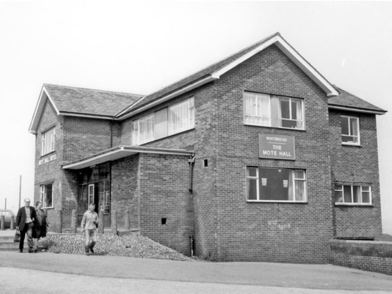 The Mote Hall pub, on Motehall Road, Manor, pictured here in 1983, was once one of Sheffield's roughest pubs, according to several readers. Writing on Sheffield Forum, one person called it 'the worst pub I've ever been in'.