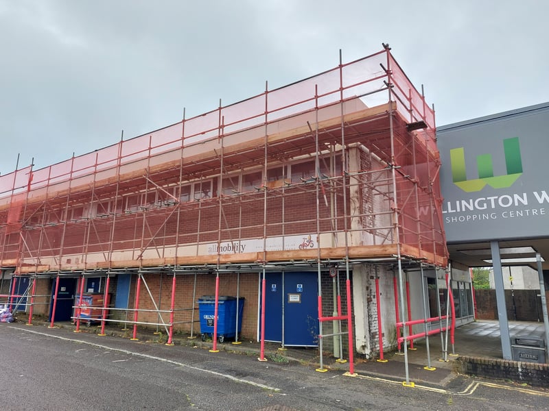 Planning permission was received to build 28 one-bedroom and 12 two-bedroom apartments.