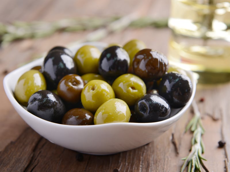 Although it is known for being a ‘love it or hate it’ delicacy, Olives came fourth on the list. The unique fruit (yes, it’s a fruit!), is grown from an olive tree, which is found traditionally in the Mediterranean Basin. Olives are enjoyed as a snack, topping on a meal or in a martini cocktail. (Photo: Africa Studio - stock.adobe.com)