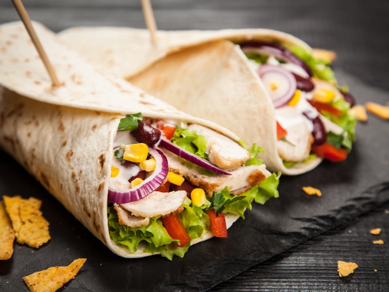 Tortilla, which is a thin, circular flatbread made from maize hominy meal and wheat flour, is a popular food item at sixth on the list. The bread, which gets its name from the Spanish word Tort (which means cake), is commonly used as a wrap, while also being cooked into crisps. (Photo: George Dolgikh - stock.adobe.com)