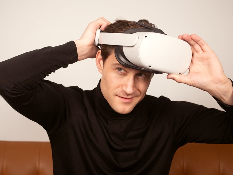 A boundary pushing fusion of immersive, improvised theatre and video games where no two performances are the same; this virtual reality musical invites the audience to influence the narrative through on stage and spectator participation. Award-winning actor and creator Brendan Bradley portrays a non-playable character (NPC) of a fictitious videogame who is joined on-stage by four ‘Players’ wearing VR headsets, along with seated spectators and audiences watching from home through a livestream who assist in creating the story via a mobile web app. After the hero dies, participants travel through the five levels of the game’s open-world setting that represent the five stages of processing grief, set to a soundtrack of original songs inspired by hit Broadway numbers, pop music, and the chiptune musical style found in video games, along with improvised music reflecting the evolving narrative from an onstage musician. Non-Player Character: A Virtual Reality Musical, at Imaginex at YOTEL Edinburgh, August 2-26, 9pm. Tickets £15, https://tickets.edfringe.com/whats-on/non-player-character-live-virtual-reality-musical?day=05-08-2024. Digital live stream tickets available for every performance.