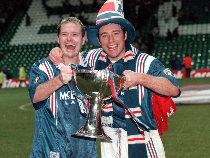 "Glasgow Rangers. God. I loved playing for them"