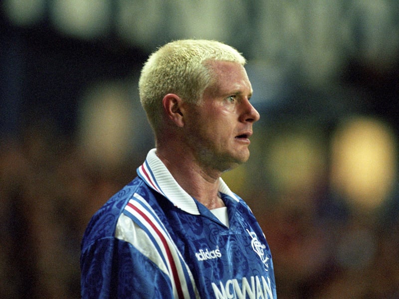 "When I signed I had blonde here and Rangers fans had turned up with their hair dyed blonde too. I never thought I would see anything like I did when at the airport when I signed for Lazio as there were so many fans there but the reaction at Rangers was incredible. I loved playing for Rangers"