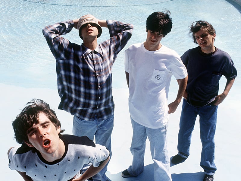 One of UK music's most hallowed acts, the iconic "I Wanna Be Adored" by The Stone Roses debuted on the chart at #20 on September 8 1991.  The group would find more success with their following single "Love Spread," which peaked at #2 in December 1991.