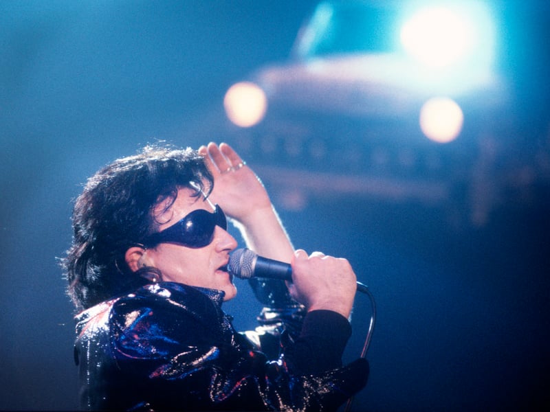 Bonus piece of pub quiz trivia for making it this far; it would be U2's "The Fly" that ultimately knocked Bryan Adams off the top spot. The song entered the UK album chart at #1 on October 27 1991, ending the Canadian's 16 week reign. (Photo by Gie Knaeps/Getty Images) 
