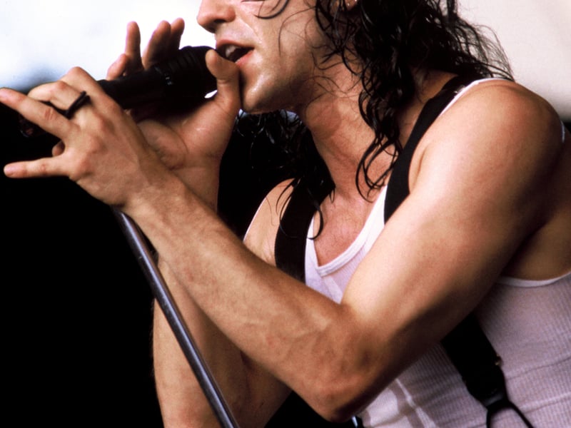 Is it safe to say that Extreme’s biggest hit was “More Than Words,” owing to the ubiquity of that song in cinema - both used seriously and ironically? The song is the group’s calling card, like “To Be With You” was for Mr. Big. But despite climbing up the charts a few weeks later, they entered the UK singles chart at #8 while Bryan was still riding high.

