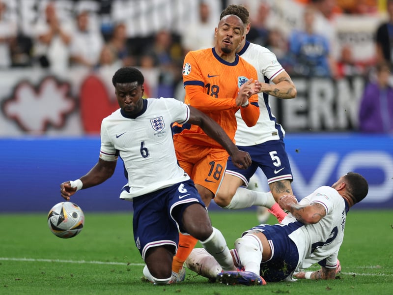 Few would argue against Guehi being named as England's best player at the Euros such has been his impressive displays. He came back into the side after suspension against the Dutch and will continue on the left-hand side of the back three in Berlin.
