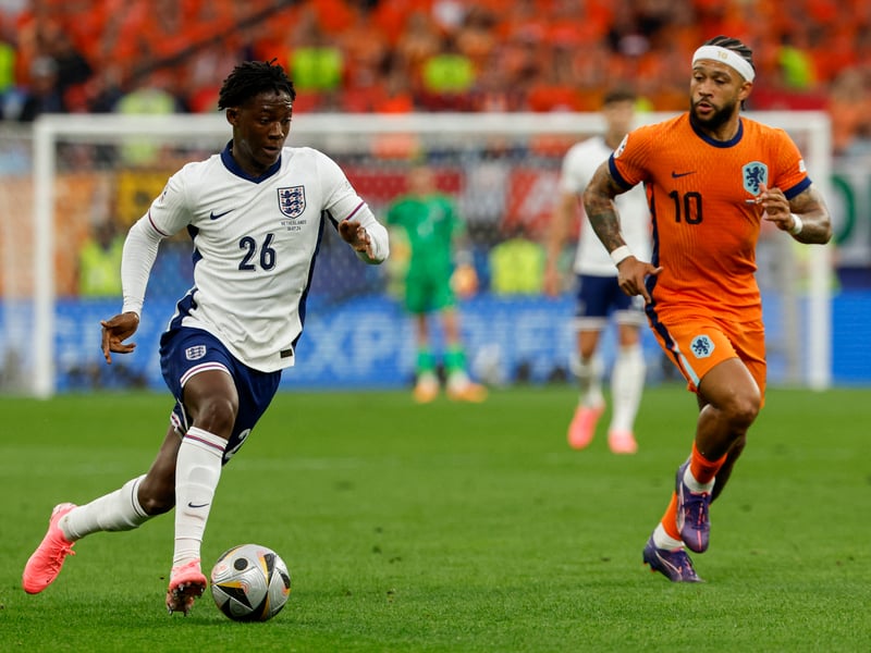 Can you believe he is just 19? The Manchester United starlet had barely played senior football this time last year and is now starting for England in the engine room and dominating. He's done more than enough to start the game this Sunday.