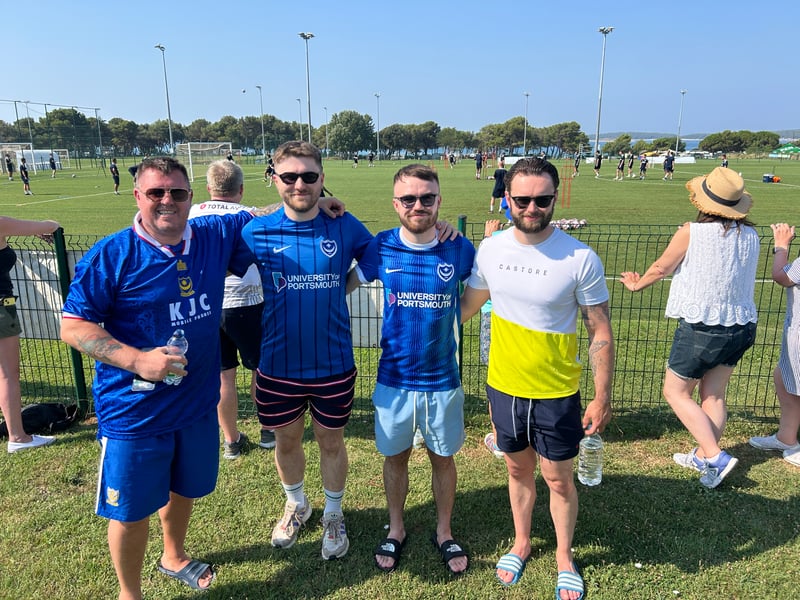 Gary Guinness, Adam Poirrier, Tom Chappell and Owen Line
