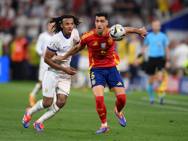 While France were disappointing offensively, they conceded just one goal prior to their semi final defeat to Spain. This was by and large down to the performance of Kounde. Linked to several to EPL clubs, he picked up an average rating of 7.45 with 60.4% of his duals won, 18 recoveries and 11 chances created from centre-back.