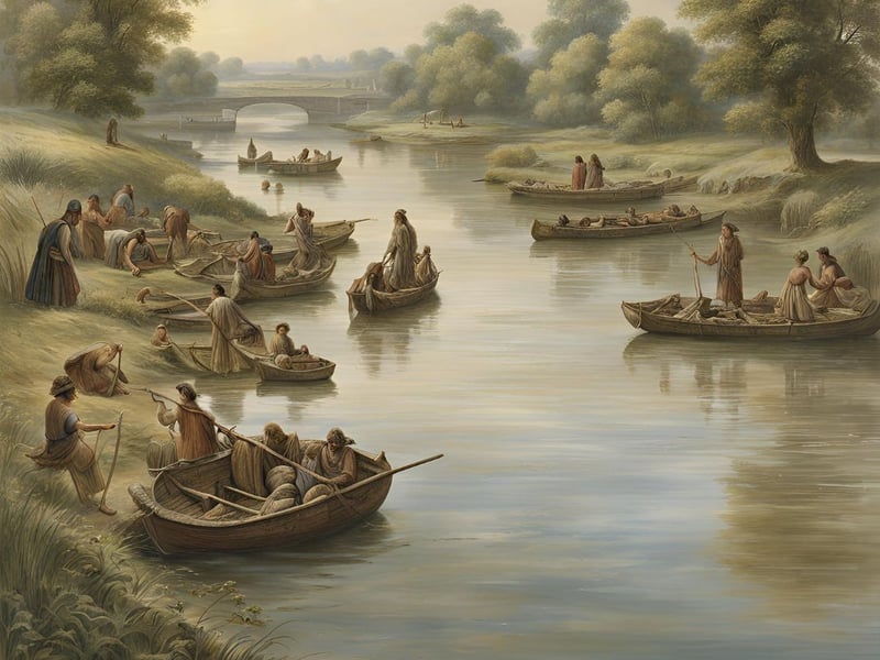The British capital was famously settled by the Romans during their occupation of Britain, there is some evidence of human activity in the area during the earliest parts of the Stone Age with tools being found. But is this what life could have looked like - it is what Canva AI’s image generator came up with. 