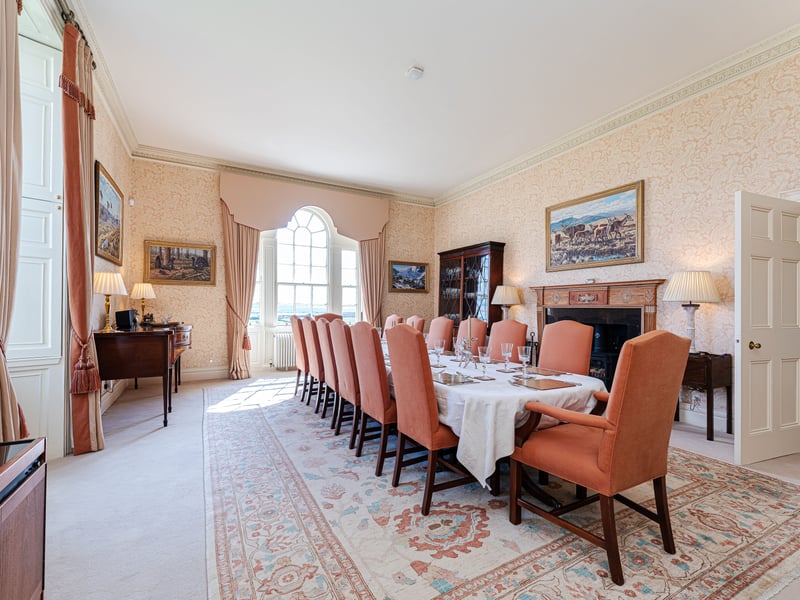 Hume Hall is packed with original features, including Palladian arched windows and decorative cornicing. Thoroughly modernised with ensuites and solar panels.