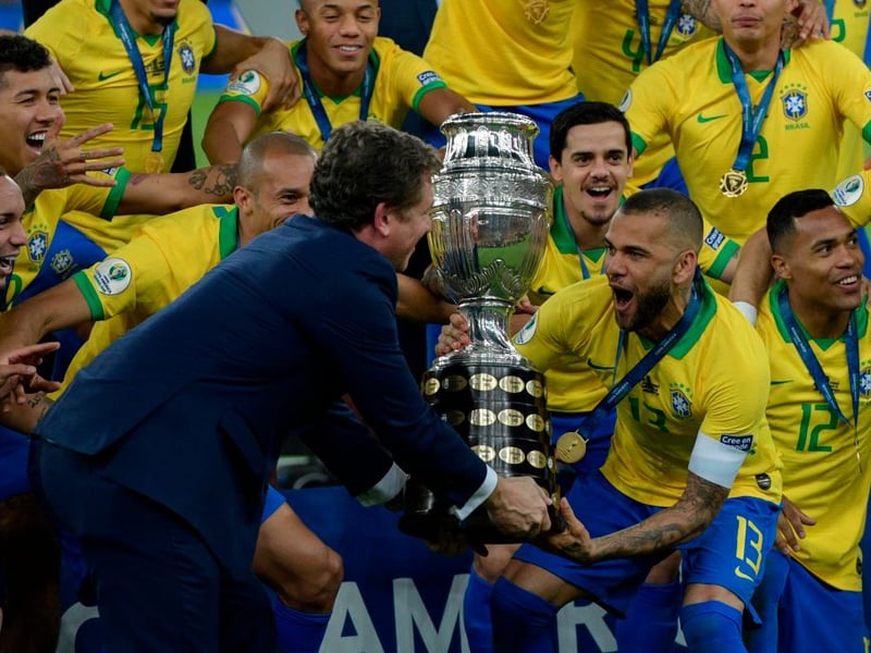 Brazil have won the Copa America more than any other nation. However, they were twice beaten finalists - in 1983 and 1995 - before they eventually became champions in 1997 thanks to a 3-1 win over Bolivia. They added a second two years later when they breezed past Uruguay 3-0. A penalty shoot out win over Argentina in 2004 handed them a third victory, before they beat Argentina again 3-0 in 2007. Their last success came in 2019, beating Peru 3-1 at the Maracanã in Rio. Goals from Everton Soares, Gabriel Jesus and Richarlison sealing the win.