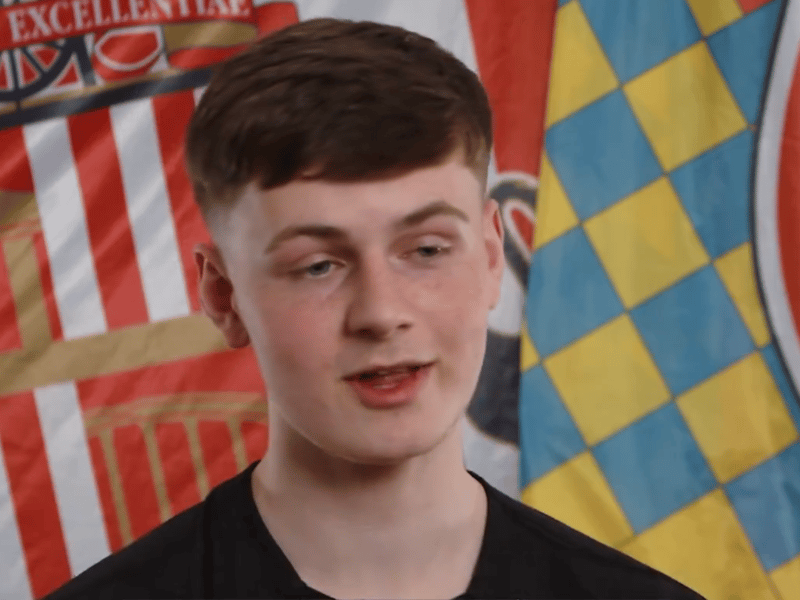Rhys Walsh came on midway through the first half for the injured Harrison Jones and injected a little bit of urgency to Sunderland's play. Set up Sunderland's goal with a nice ball in from the right. 6