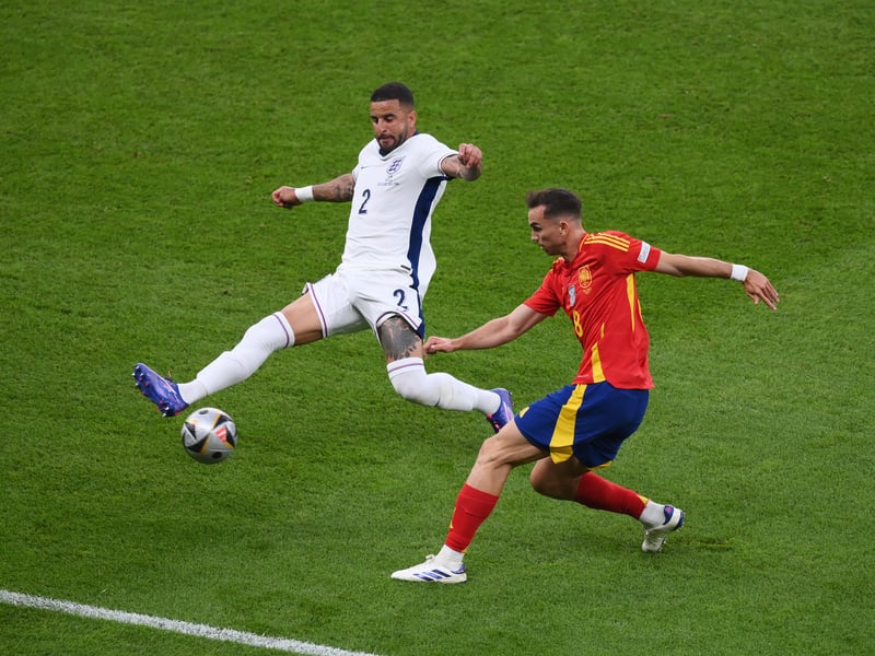 A disappointing tournament by the Manchester City defender's standards was compounded by a poor performance in the Euro 2024 final. Perhaps his last chance at Euros glory with England.