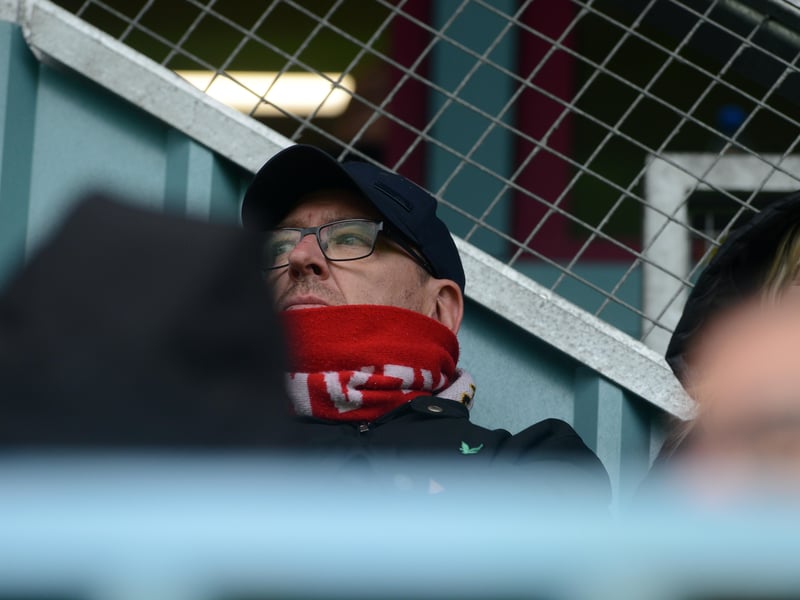 Sunderland fans in action during the Black Cats' 5-0 away pre-season win against South Shields.
