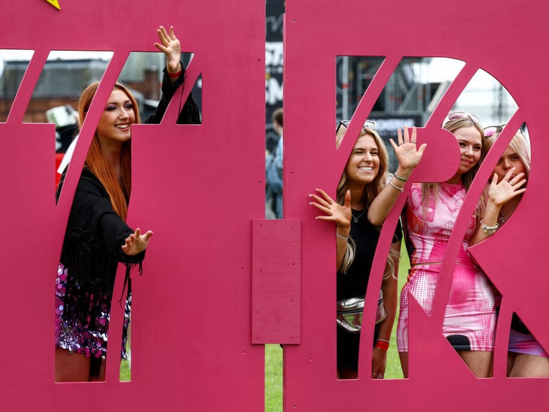 Arriving at Glasgow Green for TRNSMT 2024.