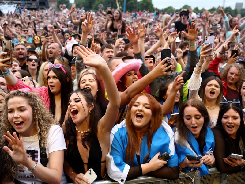 Dylan John Thomas was a big draw of TRNSMT day two.