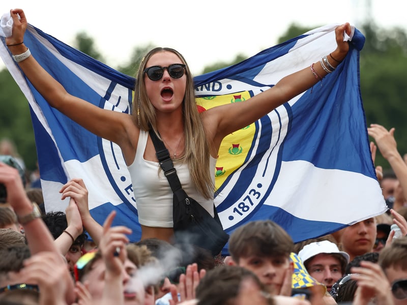 Watching the Courteeners on TRNSMT Saturday.