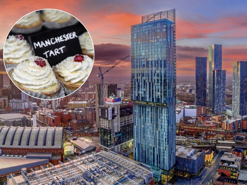 The classic dessert which takes its name from the city of Manchester, has been enjoyed for centuries, after being created by British journalist Isabella Beeton. The baked tart is made from a shortcrust pastry shell with raspberry jam spread onto the top before being covered with custard and topped with coconut.