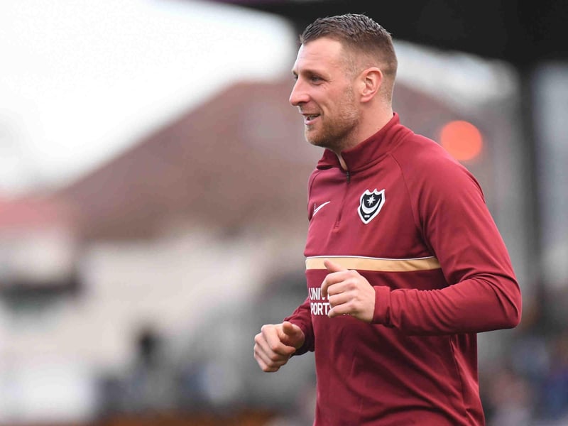 Age: 33.
Position: Left-back.
Pompey record: 131 appearances, 6 goals.
Last club: AFC Wimbledon (77 appearances).